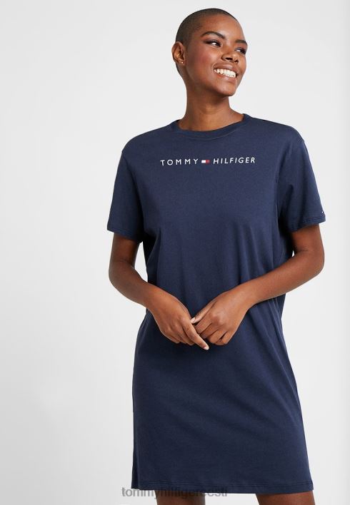 kleit poolvarrukatega öösärk RJV626765 mereväe bleiser Tommy Hilfiger