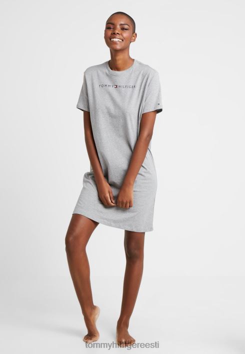 kleit poolvarrukatega öösärk RJV628849 hall kanarbik Tommy Hilfiger