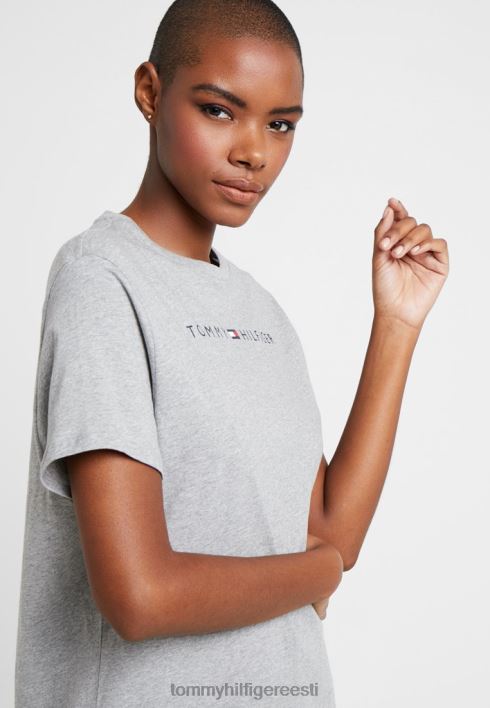 kleit poolvarrukatega öösärk RJV628849 hall kanarbik Tommy Hilfiger