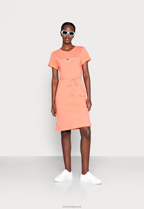 lahe kleit jersey kleit RJV624910 koralliõis Tommy Hilfiger