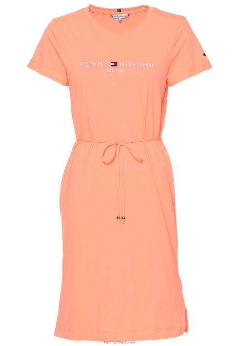 lahe kleit jersey kleit RJV624910 koralliõis Tommy Hilfiger