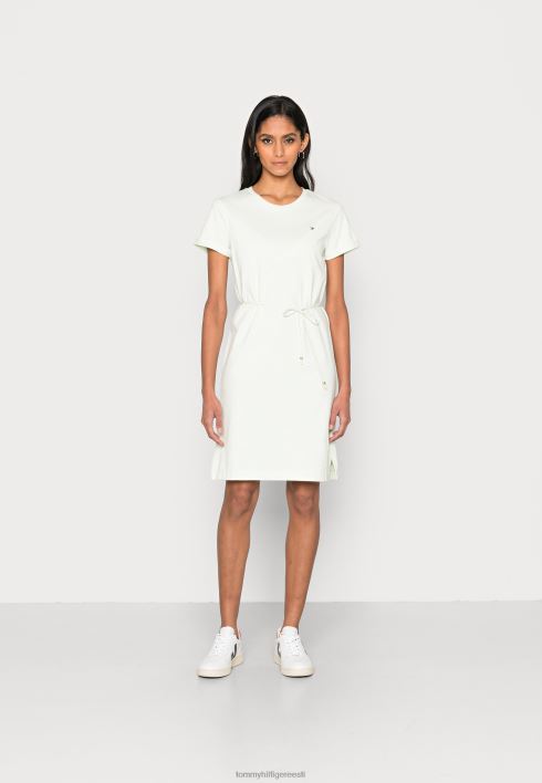 lahe lühike trikoo kleit RJV624182 aktsent roheline Tommy Hilfiger