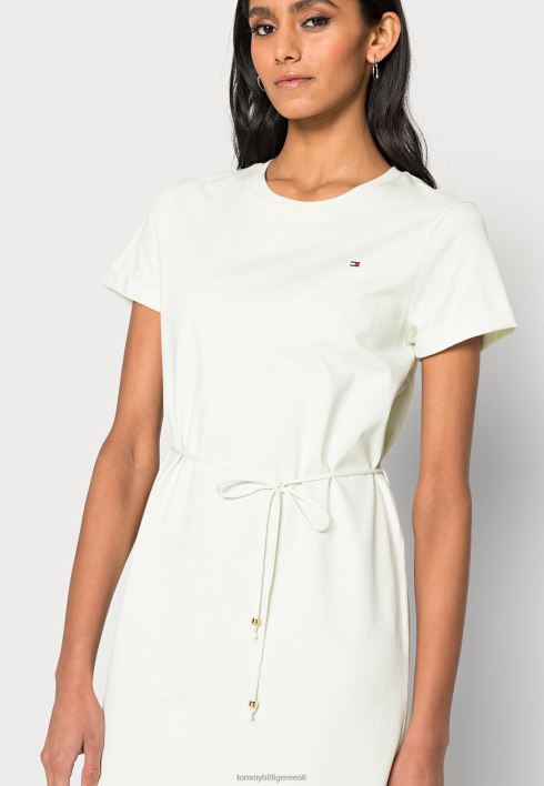 lahe lühike trikoo kleit RJV624182 aktsent roheline Tommy Hilfiger
