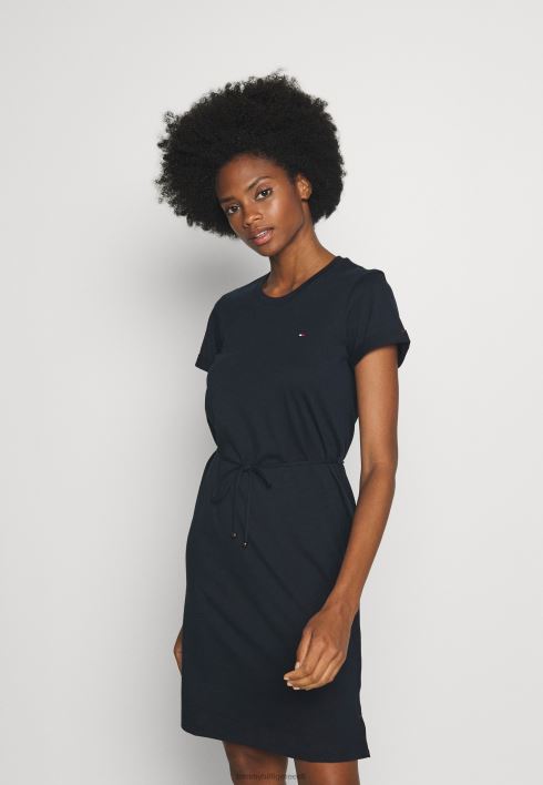 lahe lühike trikoo kleit RJV627392 kõrbe taevas Tommy Hilfiger