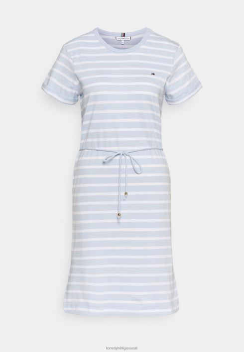 lahe vahetustega lühike kleit jersey kleit RJV628269 sinine Tommy Hilfiger