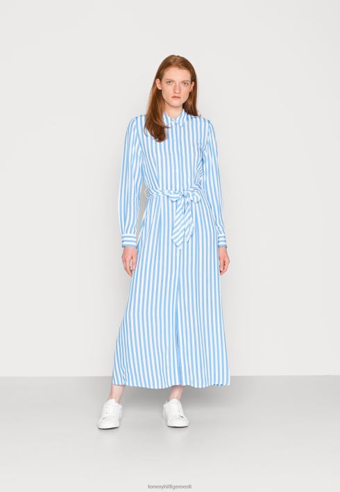 maxi kleit RJV627592 pankur stp/hortensia sinine Tommy Hilfiger