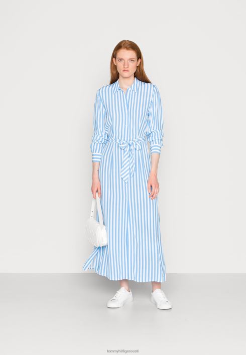maxi kleit RJV627592 pankur stp/hortensia sinine Tommy Hilfiger