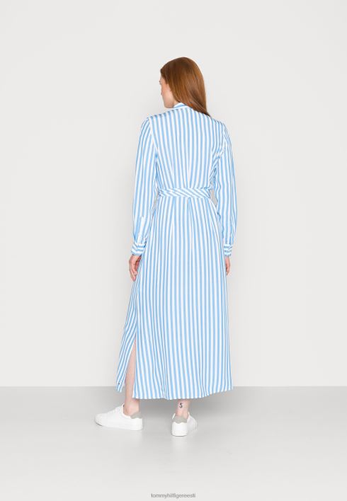 maxi kleit RJV627592 pankur stp/hortensia sinine Tommy Hilfiger
