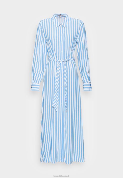 maxi kleit RJV627592 pankur stp/hortensia sinine Tommy Hilfiger