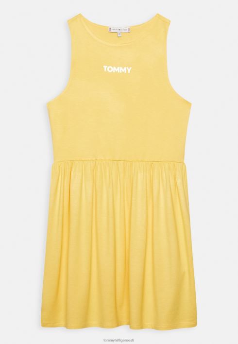 metallist fooliumist kleit jersey kleit RJV625973 soleil Tommy Hilfiger