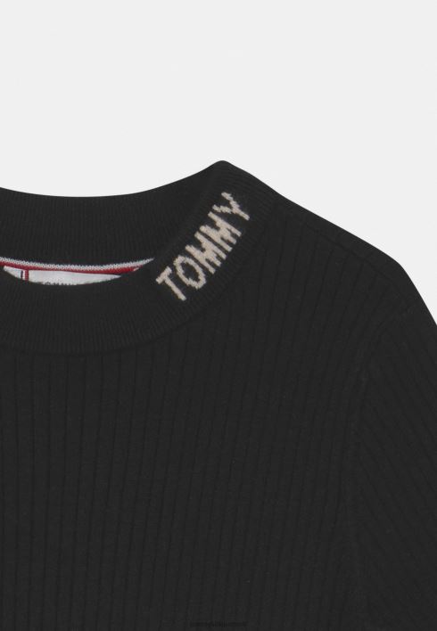 midi kleit kampsun kleit RJV627836 must Tommy Hilfiger