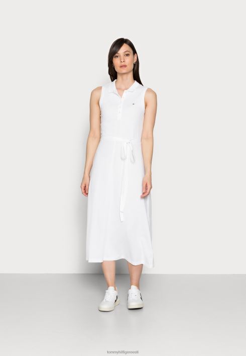 midi kleit särk kleit RJV627671 valge Tommy Hilfiger