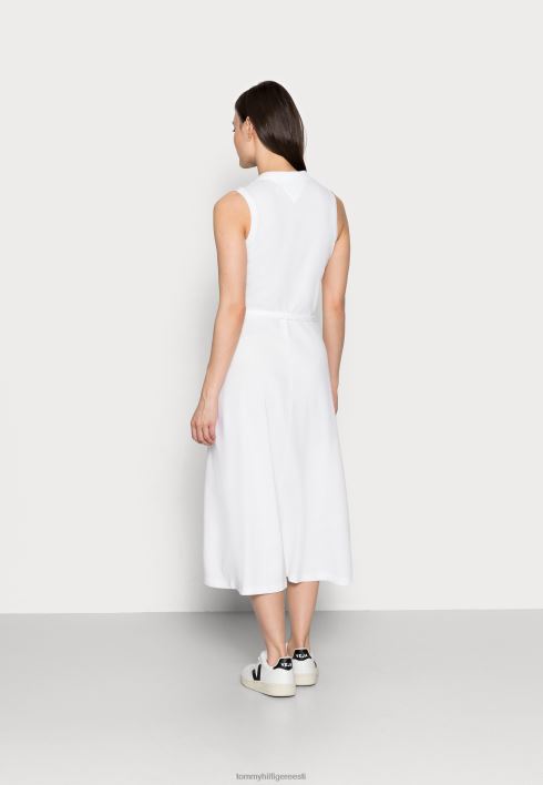 midi kleit särk kleit RJV627671 valge Tommy Hilfiger