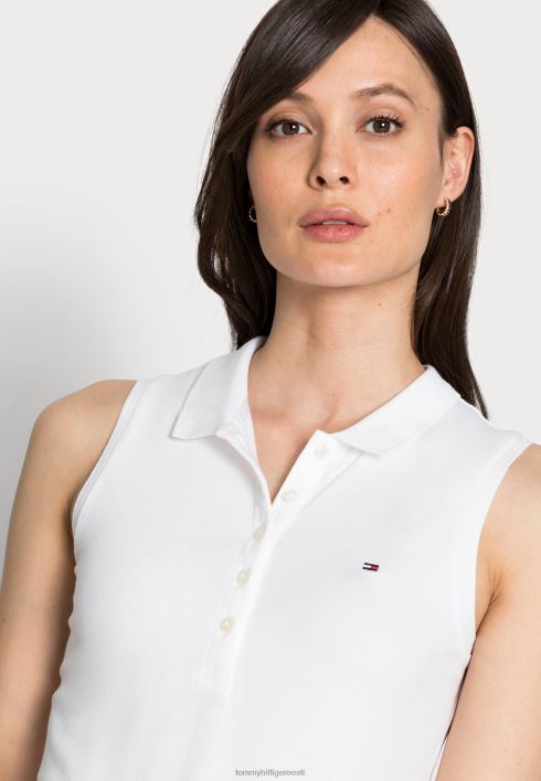 midi kleit särk kleit RJV627671 valge Tommy Hilfiger