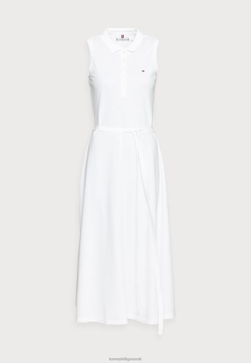 midi kleit särk kleit RJV627671 valge Tommy Hilfiger