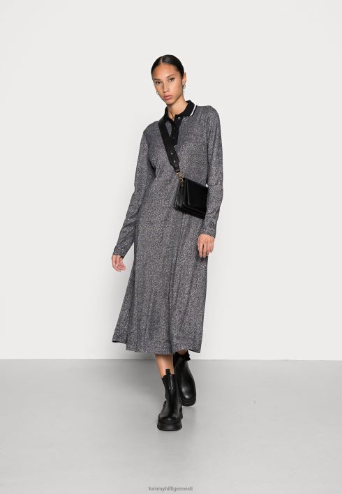 midi polo kleit jersey kleit RJV627443 must Tommy Hilfiger