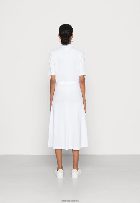 midi polo kleit särk kleit RJV624109 optika valge Tommy Hilfiger