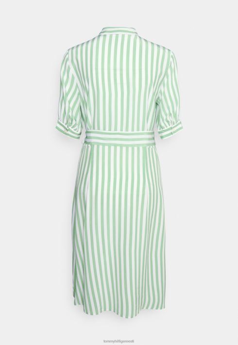 põlv kleit särk kleit RJV627436 botaaniline roheline Tommy Hilfiger