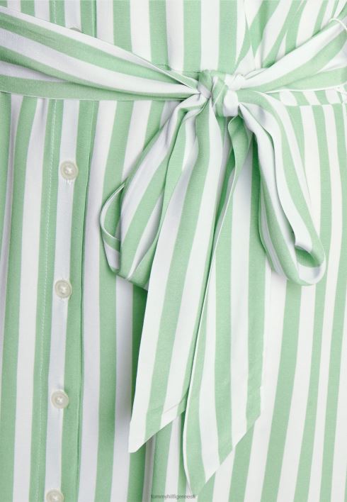 põlv kleit särk kleit RJV627436 botaaniline roheline Tommy Hilfiger