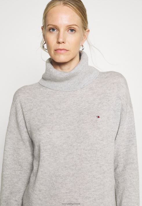 põlvkleit kampsun kleit RJV628064 helehall kanarbik Tommy Hilfiger