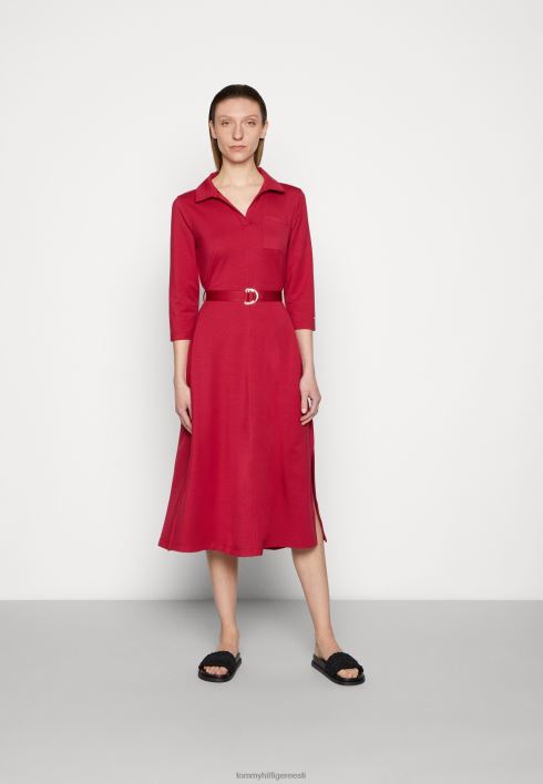 särk midi kleit päevakleit RJV627321 kuninglik marja Tommy Hilfiger