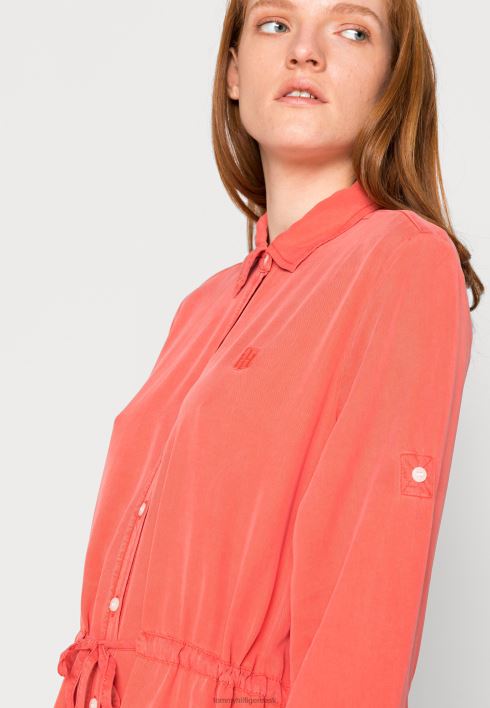 tencel põlvkleit päevakleit RJV627958 kristallkorall Tommy Hilfiger