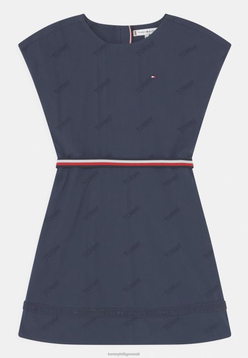 tikitud kleit päevakleit RJV627597 hämar merevägi Tommy Hilfiger