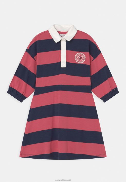 tilluke ülikooli ragbi kleit jersey kleit RJV628028 tumesinine Tommy Hilfiger
