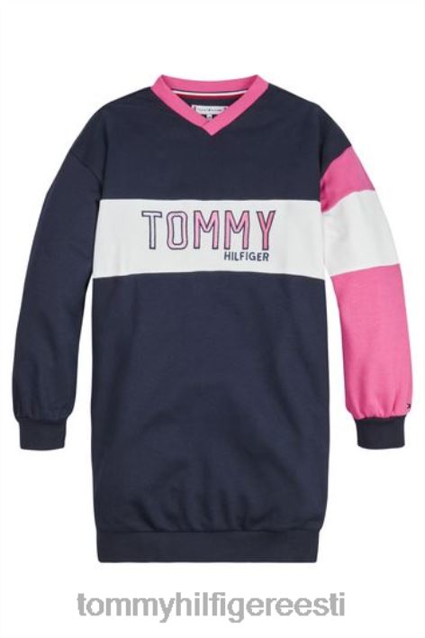 värviblokk ülikooli kleit RJV623445 sinine Tommy Hilfiger