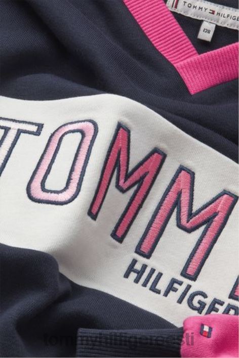 värviblokk ülikooli kleit RJV623445 sinine Tommy Hilfiger
