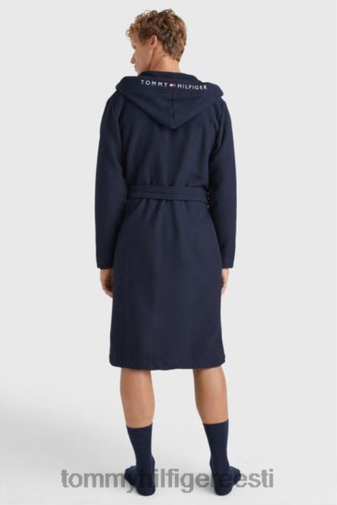 vahvlitest hommikumantel RJV623024 sinine Tommy Hilfiger