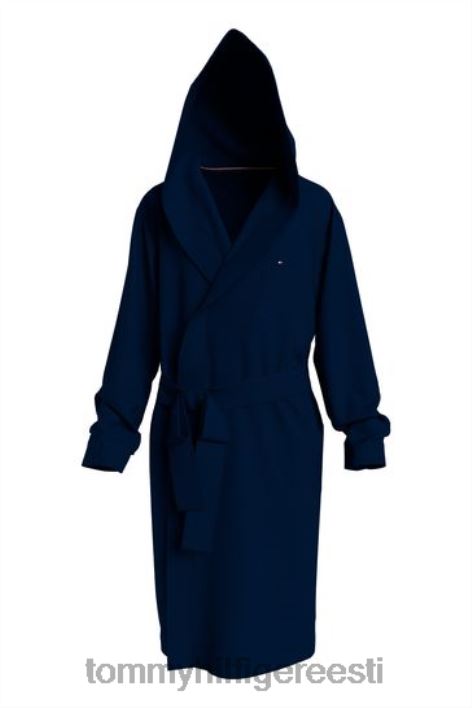 vahvlitest hommikumantel RJV623024 sinine Tommy Hilfiger