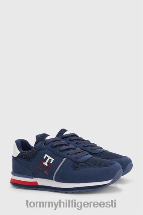 Madala lõikega nöörkingad RJV623080 sinine Tommy Hilfiger