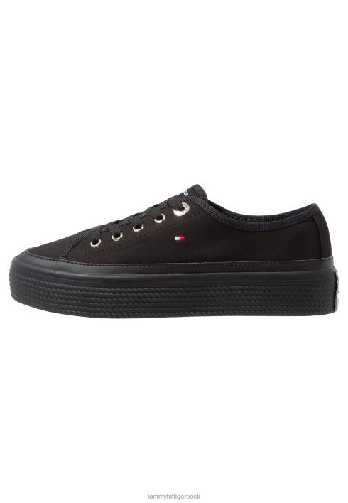 ettevõtte tasapinnalised treenerid RJV627927 must Tommy Hilfiger