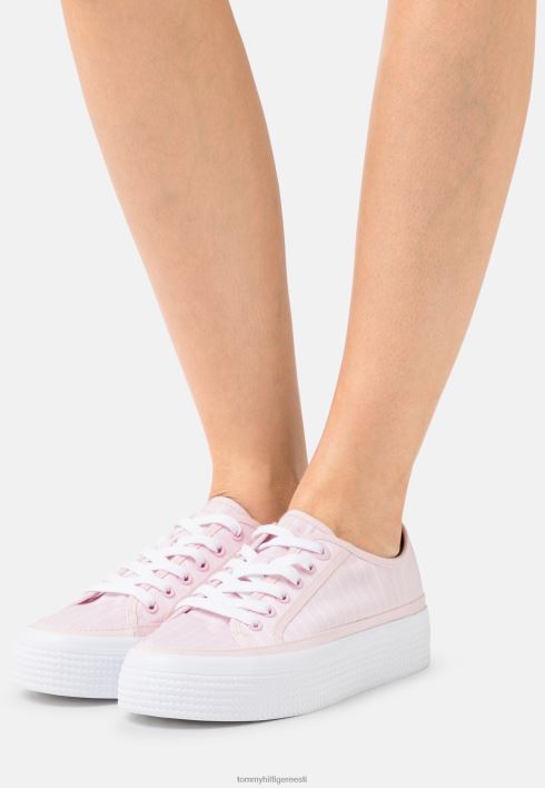 hädavajalikud triibulised trenažöörid RJV626269 pastelne roosa Tommy Hilfiger