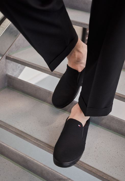 ikooniline slip trenažööridel RJV624924 kolmekordne must Tommy Hilfiger