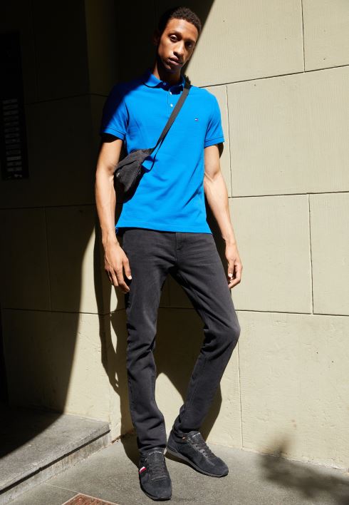 ikoonilised materjalisegud jooksjatreenerid RJV627458 must Tommy Hilfiger