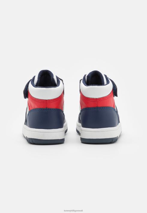 kõrged trenažöörid RJV627379 sinine/valge/punane Tommy Hilfiger