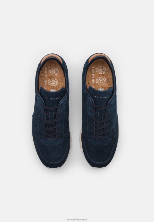 kõrgendatud säästva jooksja treenerid RJV624925 tumesinine Tommy Hilfiger