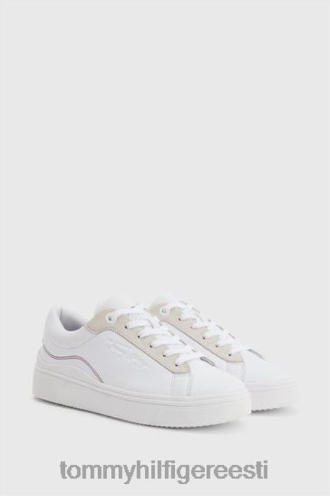 kõrgendatud tallaga trenažöörid RJV623181 valge Tommy Hilfiger