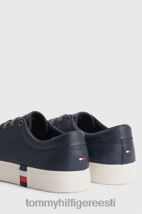 kaasaegsed ettevõtte nahast trenažöörid RJV623102 sinine Tommy Hilfiger