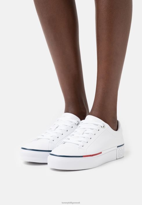 kaubamärgiga treenerid RJV628091 valge Tommy Hilfiger