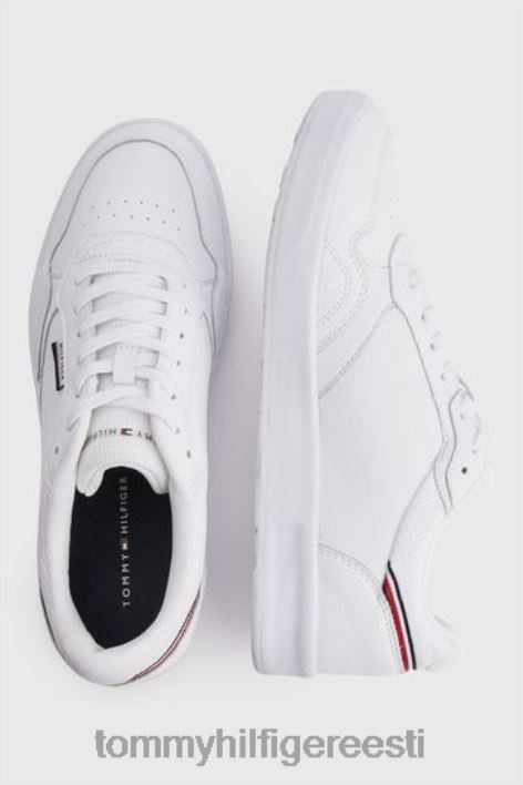 kerged nahast trenažöörid RJV623125 valge Tommy Hilfiger