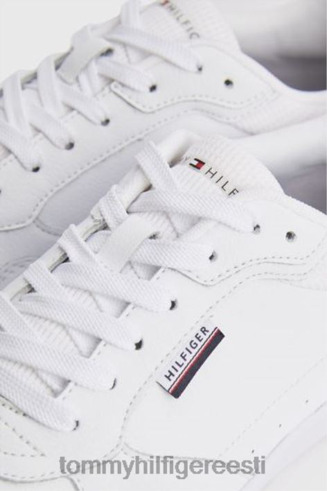 kerged nahast trenažöörid RJV623125 valge Tommy Hilfiger