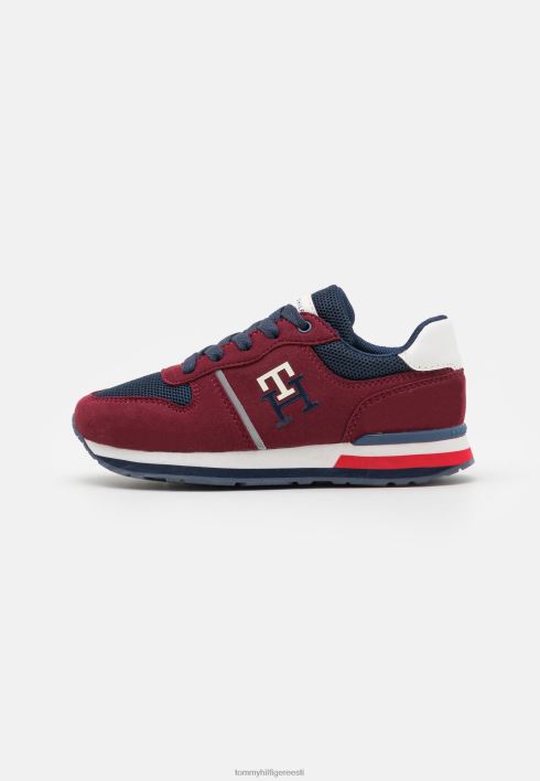 koolitajad RJV625672 bordeaux/sinine Tommy Hilfiger