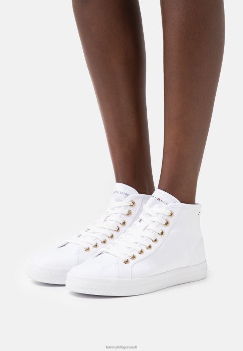 olulised midcut kõrged trenažöörid RJV628501 valge Tommy Hilfiger