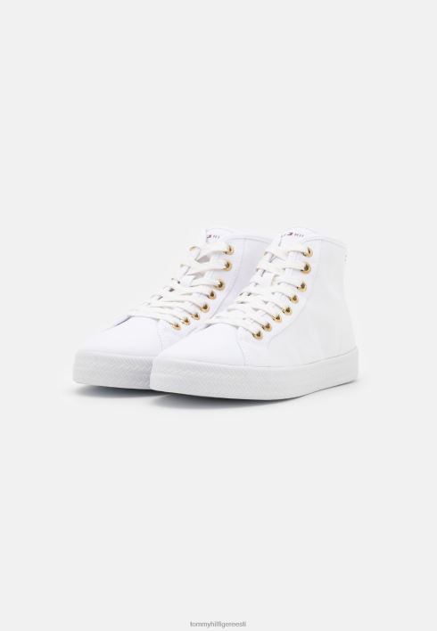 olulised midcut kõrged trenažöörid RJV628501 valge Tommy Hilfiger