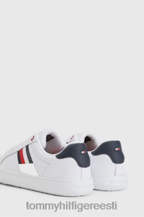 olulised nahast topsole treenijad RJV623628 valge Tommy Hilfiger