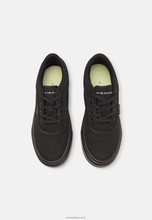 põhilised kerged trenažöörid RJV625676 must Tommy Hilfiger