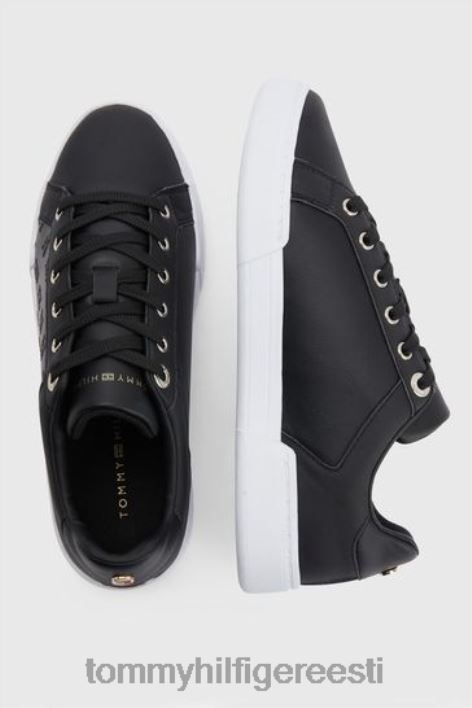 reljeefsed monogrammi treenerid RJV623149 must Tommy Hilfiger